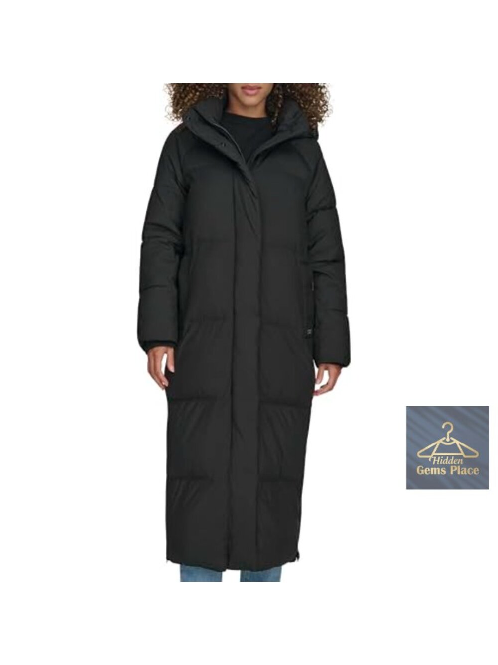 Women's Cloud Puff Extra Long Hooded Puffer Jacket Quilted Winter Coat
